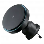 Автотримач з бездротовою зарядкою Proove Light Circle 15W black