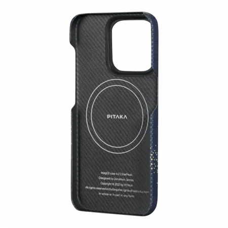 Чохол Pitaka MagEZ Case 4 StarPeak for iPhone 15 Pro Max Milky Way Galaxy