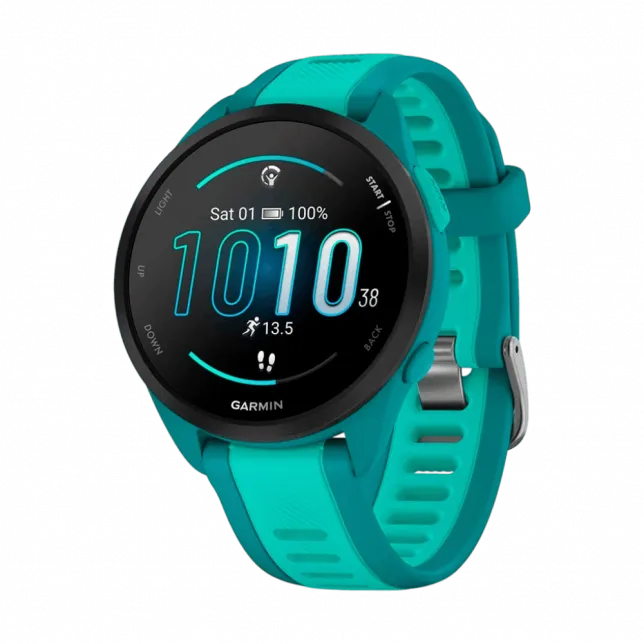 Смарт-годинник Garmin Forerunner 165 Music Turquoise/Aqua бірюзовий