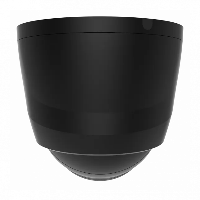 IP-камера дротова Ajax TurretCam HLVF 8 MP Black, 2.8–12 мм, PoE, True WDR, IP67, ІЧ 60 м, LED 40 м, аудіо, кут огляду 31° до 111°, вулична, чорна, 126282.197.BL1