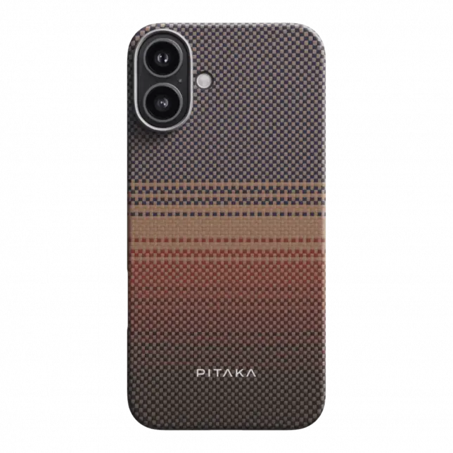Чохол Pitaka Tactile Woven Case for iPhone 16 Sunset