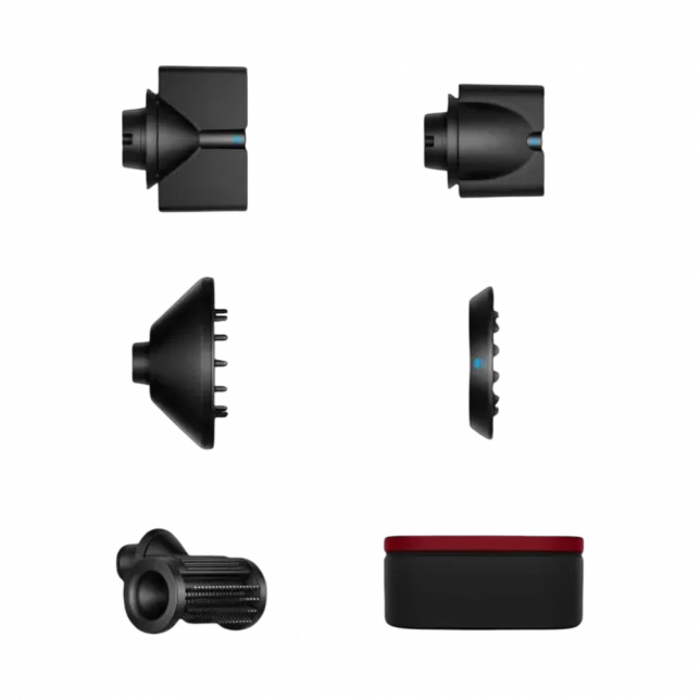 Фен Dyson Supersonic HD16 Nural Straight+Wavy (Velvet Red/Gold)