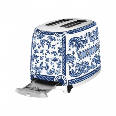 Тостер Smeg (Blu Mediterraneo)