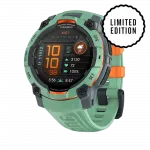 Смарт-годинник Garmin Instinct 3 45 мм, AMOLED Neotropic зелений з Neotropic зеленим силіконовим ремінцем