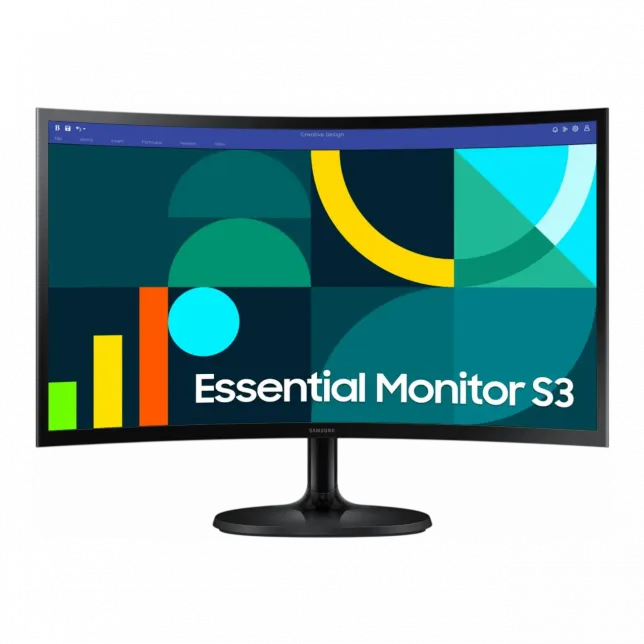 Монітор Samsung 23.8" S24D360 D-Sub, HDMI, VA, 100Hz, 4ms, CURVED