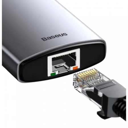Перехідник Baseus HUB 8-in-1 Type-C Space Gray