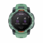 Смарт-годинник Garmin Instinct 3 45 мм, AMOLED Neotropic зелений з Neotropic зеленим силіконовим ремінцем