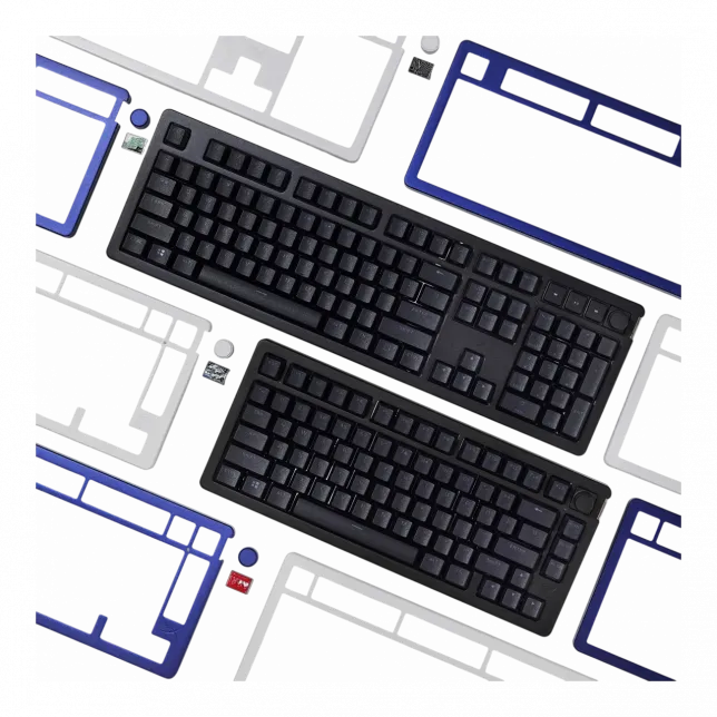 Клавіатура механічна HyperX Alloy Rise 106key, Red, USB-A, EN/UA, RGB, чорний
