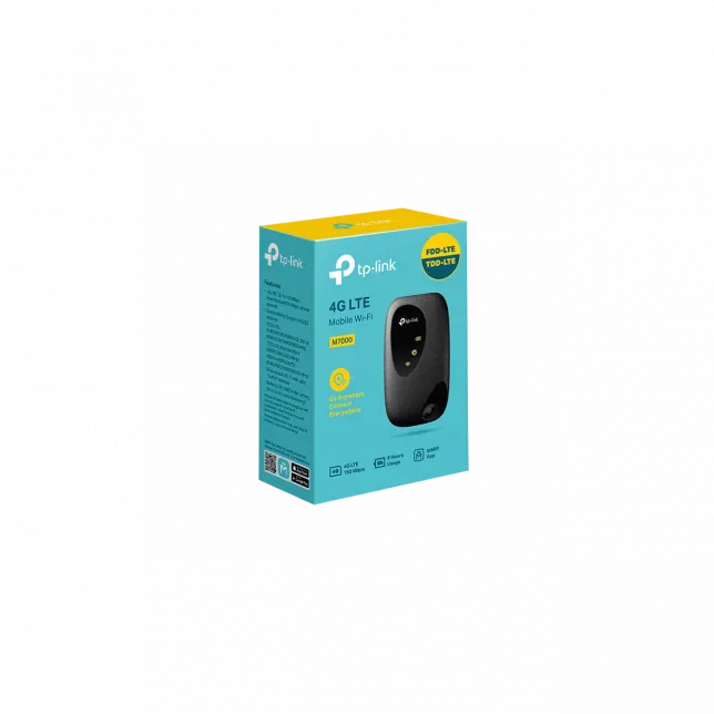 Мобільний Маршрутизатор TP-LINK M7000 N150, 4G/LTE, 2000мА*год