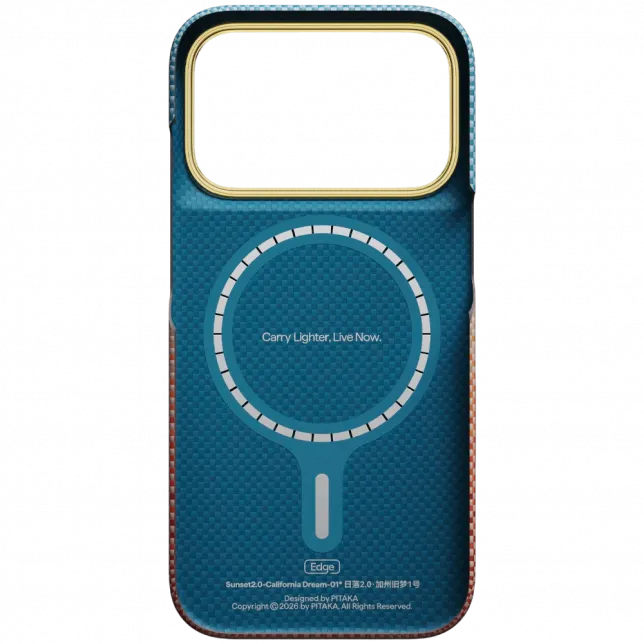 Чохол Pitaka Edge Ultra-Slim California Dream-01 для iPhone 18 Pro Max/17 Pro Max