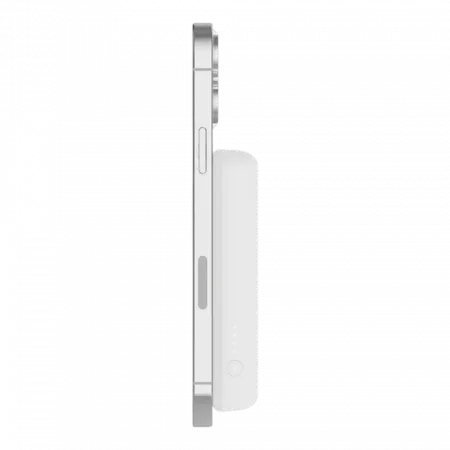 Магнітний повербанк Belkin MagSafe Wireless with Stand 5000mAh White