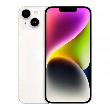 б/у Apple iPhone 14 256GB (Starlight) (e-Sim) (Ідеальний стан)