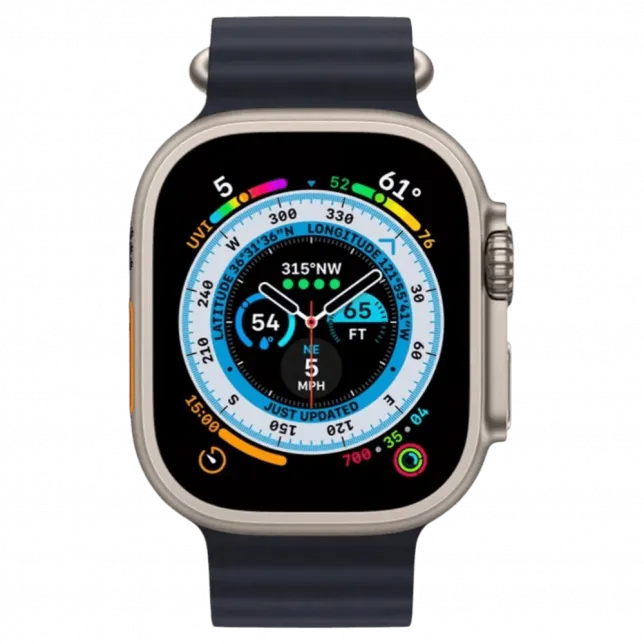 б/у Apple Watch Ultra GPS + LTE 49mm Titanium Case with Midnight Ocean Band