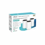 Система WiFi-Mesh TP-LINK Deco PX50 AX3000, 3xGE LAN/WAN, 3 мод, Powerline G1500