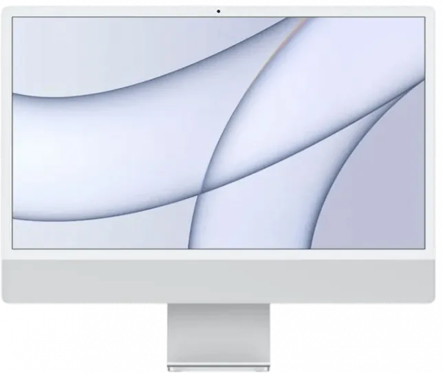 б/у Apple iMac 24 with Retina 4.5K, Apple M1, 256GB, 8 CPU / 8 GPU, 8GB RAM, Silver (2023)