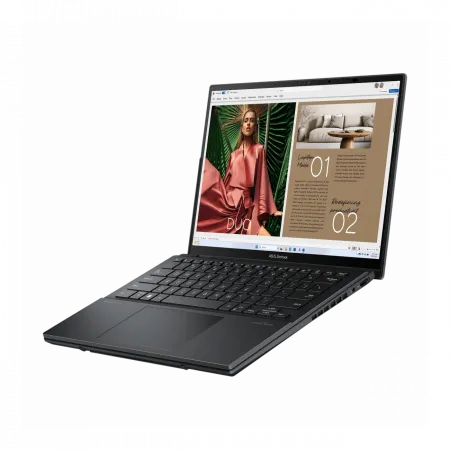 ASUS Ноутбук Zenbook Duo UX8406MA-PZ074W 14" 3K OLED, Intel Ultra 9 185H, 32GB, F2TB, UMA, Win11, Сірий
