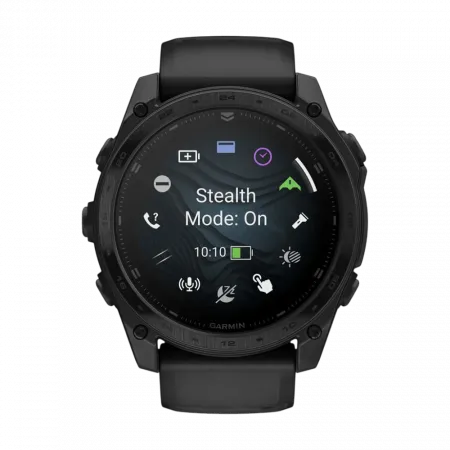 Смарт-годинник Garmin Tactix 8 51 мм AMOLED З балістичним калькулятором Applied Ballistics Ultralightght