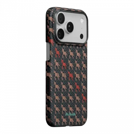 Чохол Pitaka Edge Ultra-Slim Happiness Rides для iPhone 17 Pro Max Ebony
