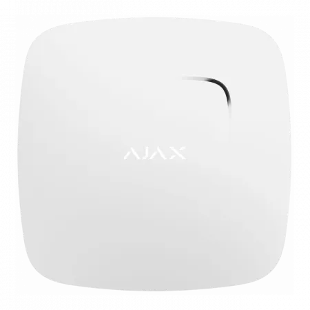 Датчик диму і чадного газу Ajax FireProtect Plus, Jeweler, бездротовий, білий