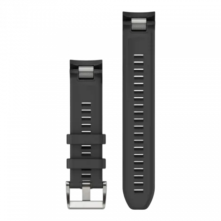 Ремінець QuickFit 22 мм, для MARQ/MARQ (Gen 2) Black чорний силіконовий