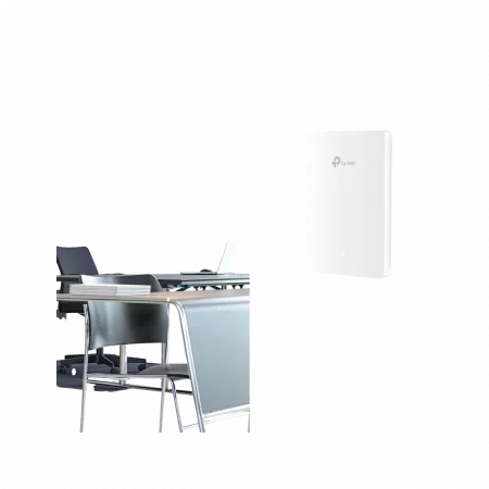 Точка доступу TP-LINK EAP615 WALL AX1800,  1xGE, 3xGE out, PoE