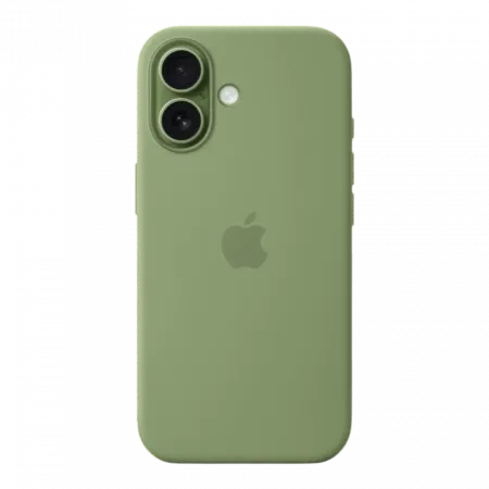 Чохол Apple Silicone Case with Magsafe для iPhone 17 (Light Moss)