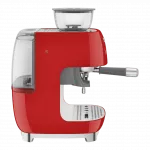 Кавомашина еспресо з кавомолкою Smeg (Red)