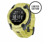 Смарт-годинник Garmin Instinct E 45 мм Electric Lime жовтий з Electric Lime жовтим силіконовим ремінцем