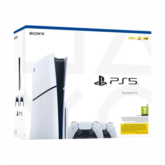 Ігрова приставка Sony PlayStation 5 Slim (BluRay) (1TB) + DualSense Wireless Controller