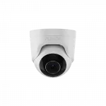 IP-Камера дротова Ajax TurretCam, 8мп, 4мм, Poe, True WDR, IP 65, ІЧ 35м, аудіо, кут огляду 75°до 85°, купольна, біла