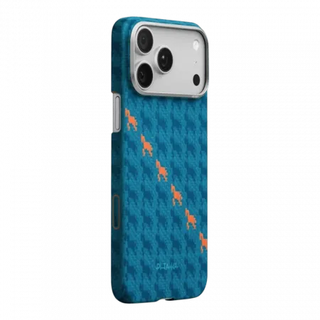 Чохол Pitaka Ultra-Slim Happiness Rides PitaTap для iPhone 17 Pro Indigo
