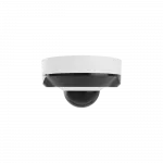 IP-Камера дротова Ajax DomeCam Mini, 5мп, 4мм, Poe, True WDR, IP 65, ІЧ 30м, аудіо, кут огляду 75°до 85°, міні купольна, біла