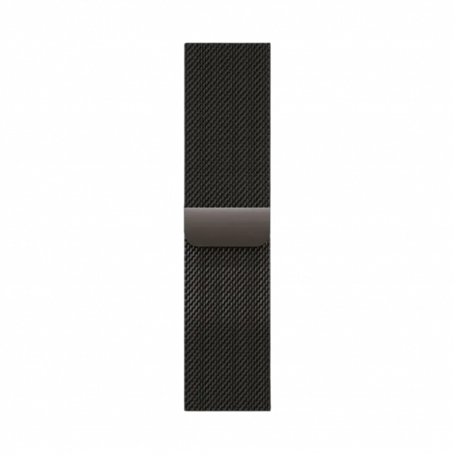 Apple Watch Series 11 GPS, 42mm Slate Titanium Case with Slate Milanese Loop
