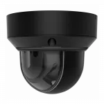 IP-камера дротова Ajax DomeCam HLVF 5 MP Black, 2.8–12 мм, PoE, True WDR, IP65, ІЧ 40 м, LED 25 м, аудіо, кут огляду 32° до 100°, чорна, 126284.214.BL1