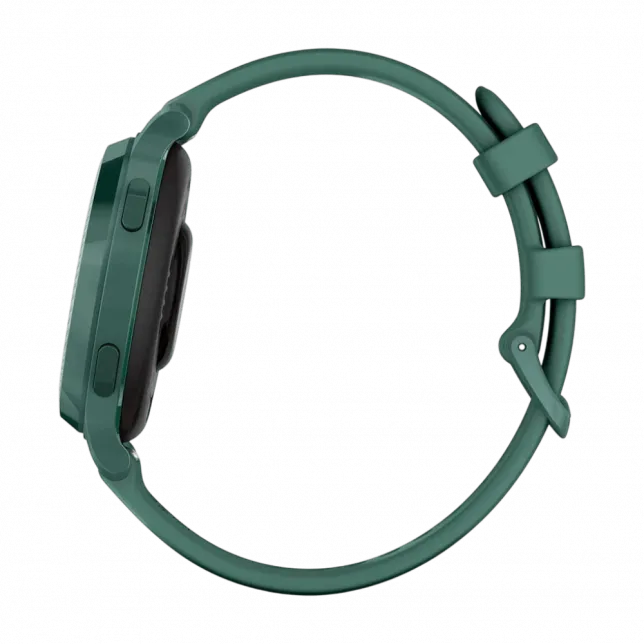 Смарт-годинник Garmin Lily 2 Active Jasper Green з Jasper Green зеленим силіконовим ремінцем