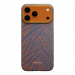 Чохол Pitaka Edge Ultra-Slim Breath of Veins для iPhone 17 Pro Burning Orange