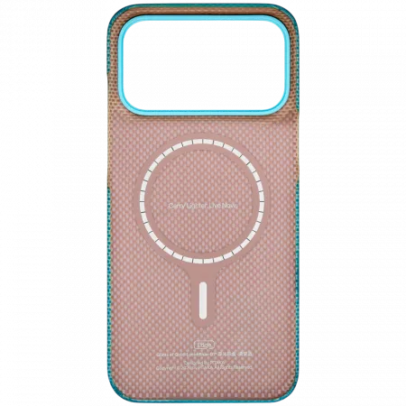 Чохол Pitaka Edge Ultra-Slim Glints of Gold Lucid Blue для iPhone 18 Pro Max/17 Pro Max