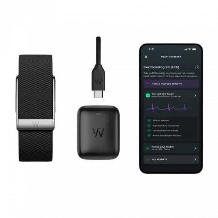 Фітнес-браслет WHOOP MG Life Obsidian/Titanium 12-Month Membership