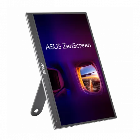 Монітор портативний Asus 15.6" ZenScreen MQ16AHE mHDMI, USB-C, OLED, 1ms, DCI-P3 100%, HDR10, Cover