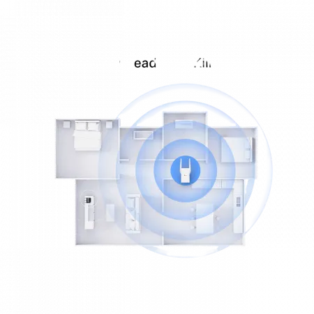 Розширювач покриття WiFi TP-LINK RE705X AX3000, 1хGE, MESH