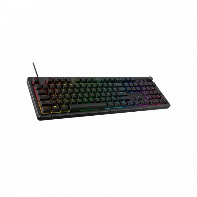 Клавіатура механічна HyperX Alloy Rise 106key, Red, USB-A, EN/UA, RGB, чорний