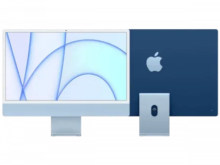 б/у Apple iMac 24 with Retina 4.5K, Apple M1, 512GB, 8 CPU / 8 GPU, 8GB RAM, Blue (2021)