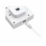 Точка доступу TP-LINK EAP650 WALL AX3000, 1xGE, 1xGE out, PoE
