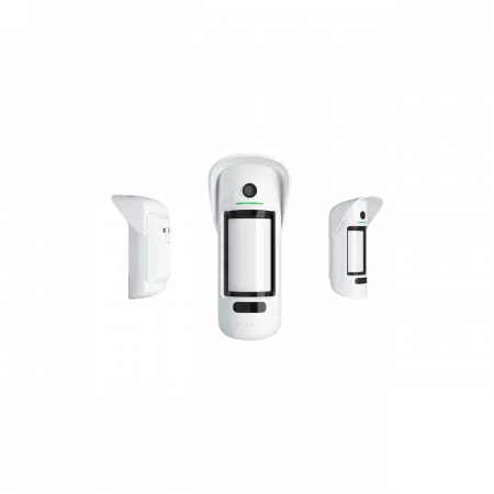 Датчик руху вуличний з фотофіксацією Ajax MotionCam Outdoor, Jeweler, бездротовий, білий (26074.84.WH1)