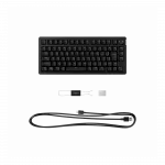Клавіатура механічна HyperX Alloy Rise 75key, Red, USB-A, EN/UA, RGB, чорний