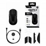 Миша HyperX Pulsefire Haste 2 mini, RGB, USB-A/WL/BT, чорний