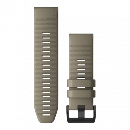 Ремінець QuickFit 26 мм, Dark Sandstone коричневий силіконовий