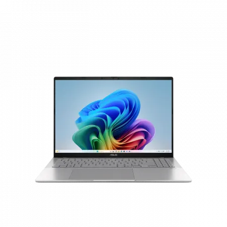 Ноутбук ASUS Vivobook S16 S3607QA-SH043W 16" WUXGA OLED, Qualcomm X X1 26 100, 16GB, F512GB, UMA, Win11, Сріблястий
