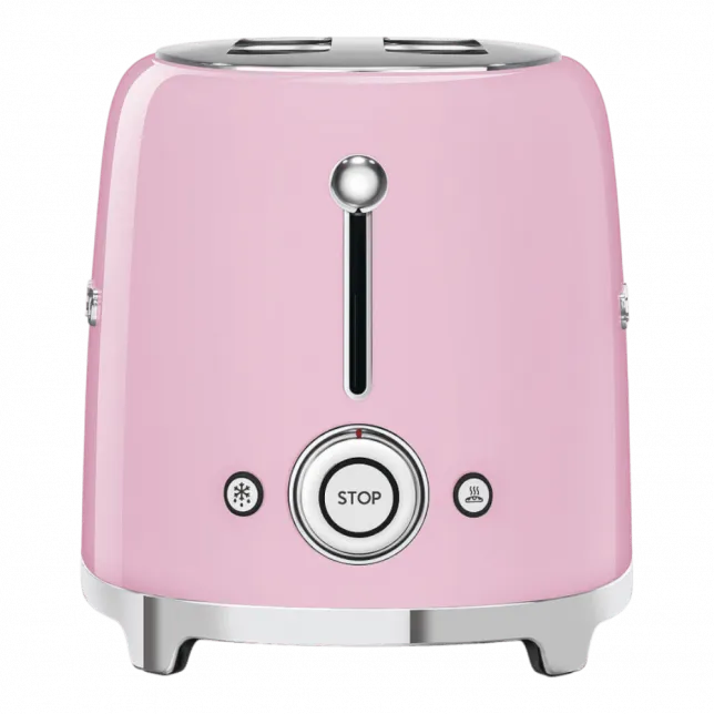 Тостер Smeg на 4 скибочки (Pink)