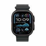 Apple Watch Ultra 2 49mm GPS + LTE Black Titanium Case with Black Ocean Band